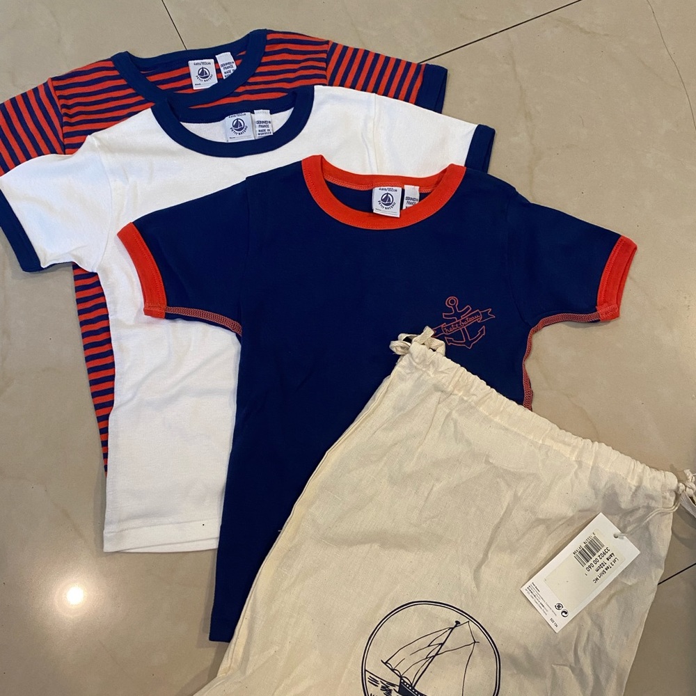 Petite bateau lounge tops.